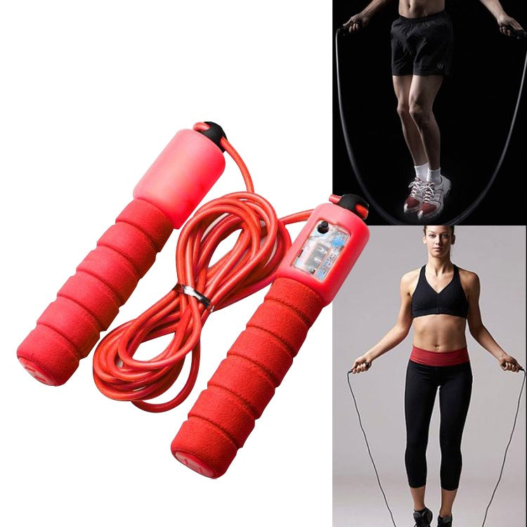 Skipping Rope With Counter Adjustable Length