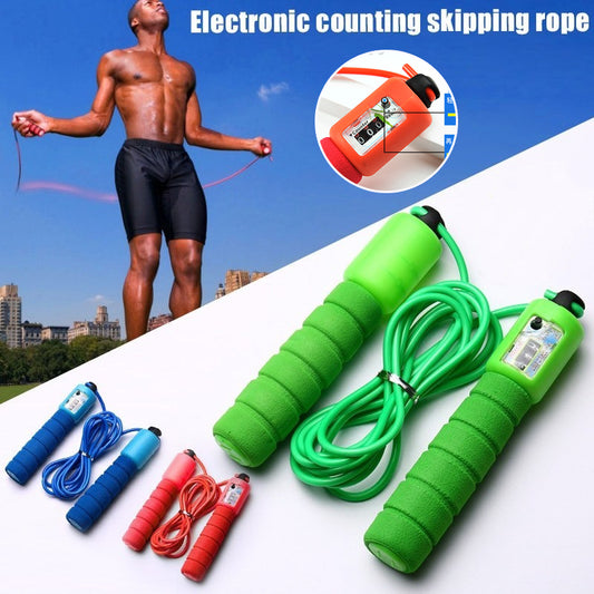 Skipping Rope With Counter Adjustable Length