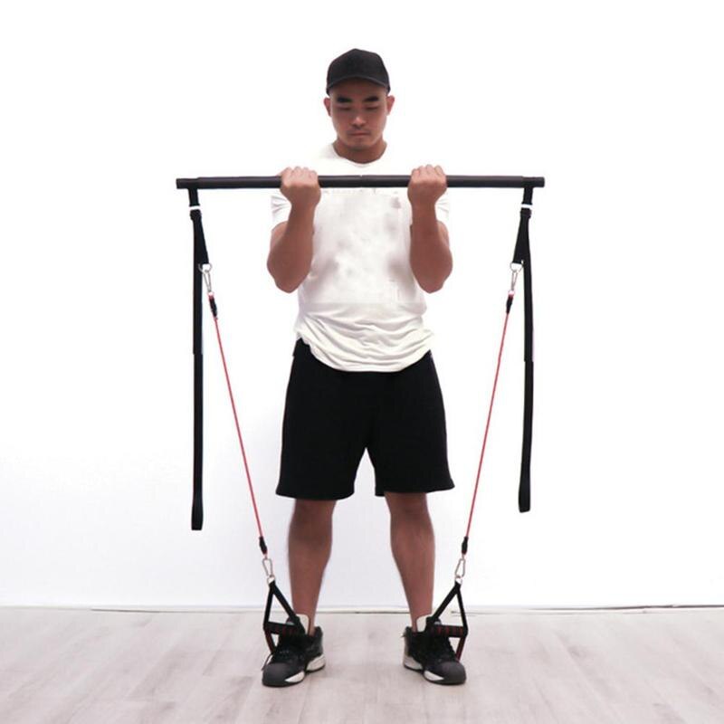 Pilates Bar Kit With Resistance Bands and Bar
