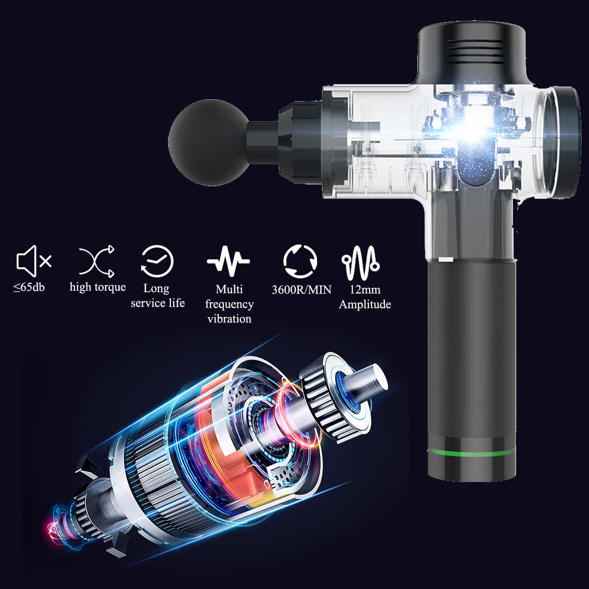 Electric Body Muscle Massager Gun