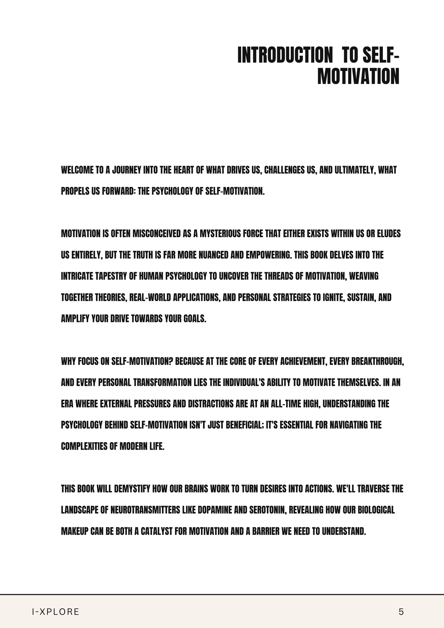 Ebook - From Within: The Art and Science of Self-Motivation